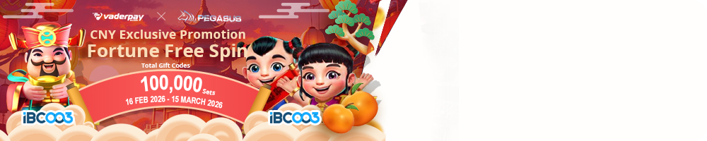 VaderPay × Pegasus : Fortune Free Spin